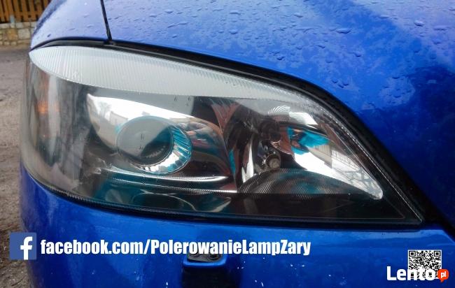 Polerowanie regeneracja lamp reflektorów