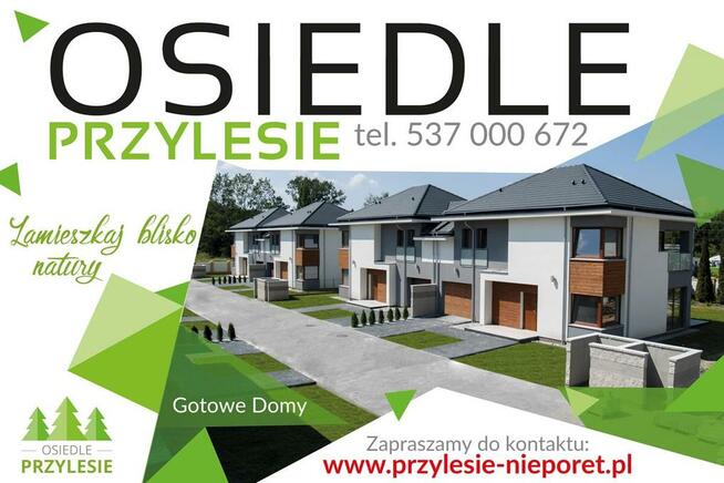 KAMERALNE osiedle PRZYLESIE gotowe domy