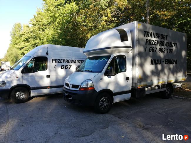 Usługi transportowe Przeprowadzki Kraj Europa Tragarze