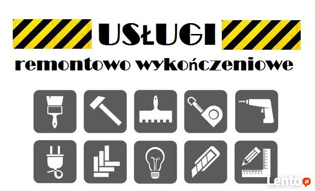 Profesjonalne Usługi Remontowe! Usługi wykończeniowe!