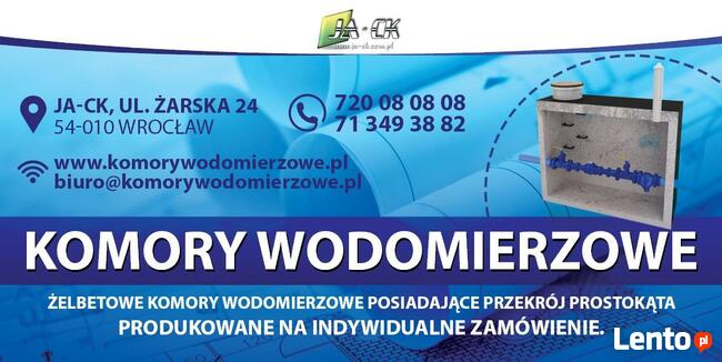 Komora wodomierzowa-Producent cały kraj,studnie wodomierzowe