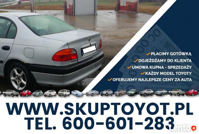 Skup Toyota Carina Picnic Hiace Hilux Corolla CAŁY KRAJ 1.3