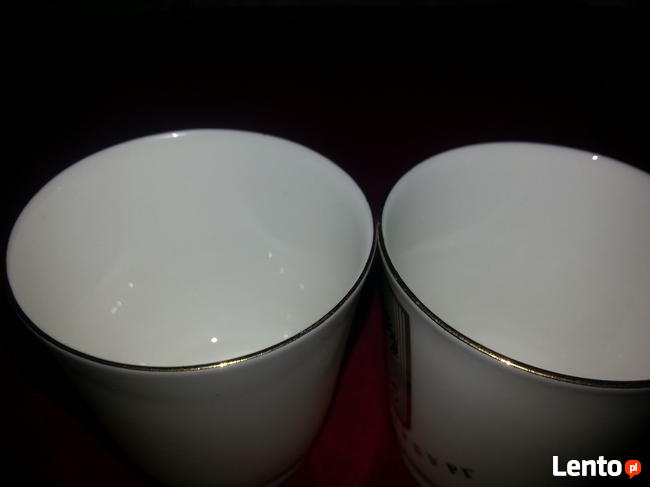 2kieliszki porcelanowe