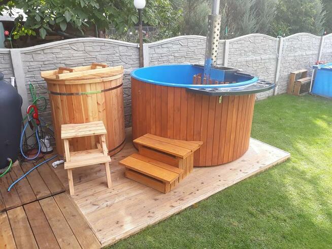 Ruska Bania Basen Beczka Gorąca Hot Tub Spa Jacuzzi Balia