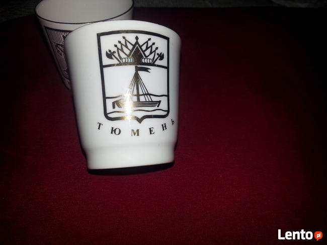 2kieliszki porcelanowe