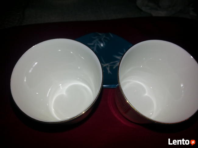 2kieliszki porcelanowe