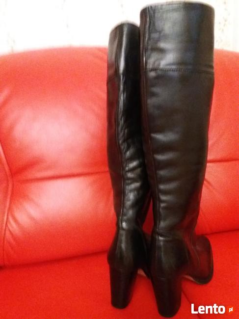 PRZEPIĘKNE KOZACZKI Z NATURALNEJ SKÓRY roz.37