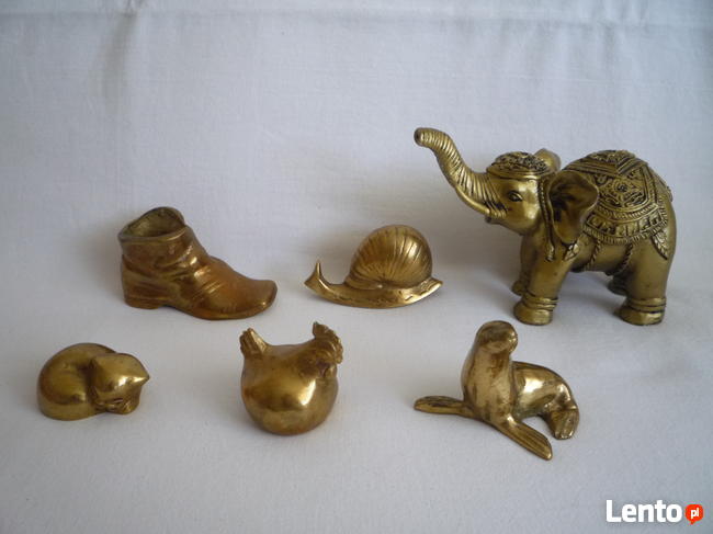 Mosiądz Figurki z mosiądzu Bucik