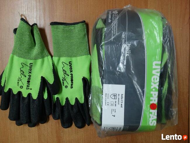 Rękawice ochronne Uvex Helix C5 wet za pół ceny.Super okazja