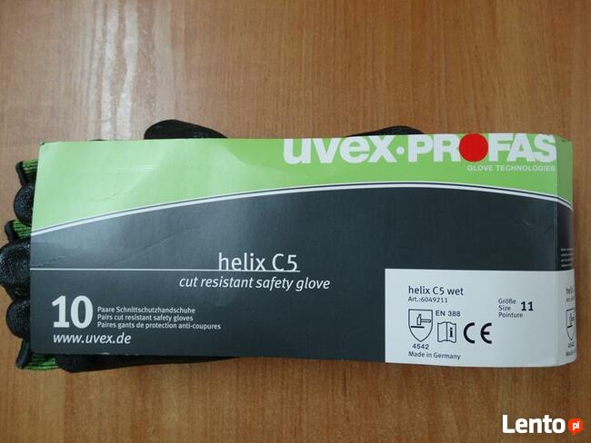 Rękawice ochronne Uvex Helix C5 wet za pół ceny.Super okazja