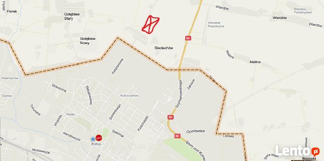 działka zagrodowo-siedliskowa, Kutno, Sieciechów