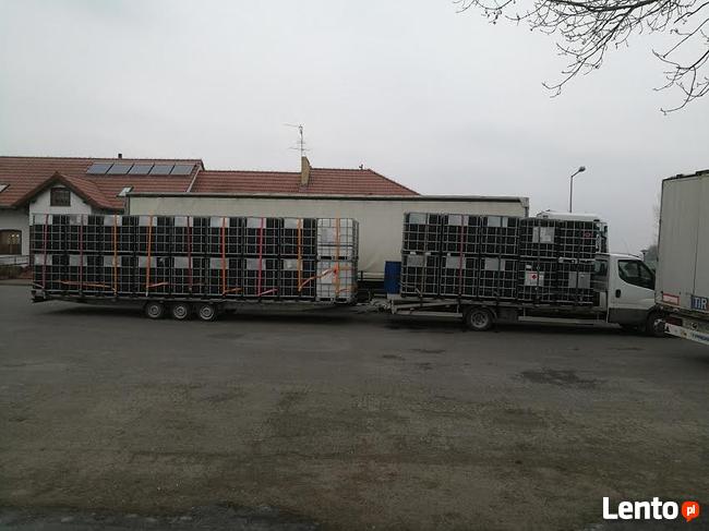 Transport Przyczepa 8.6m Dłużyca Laweta płaska podłoga Trans