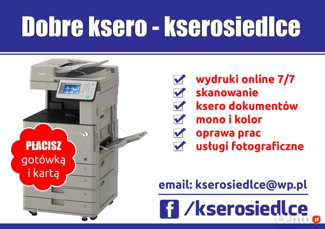 ksero siedlce, dobre ksero