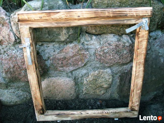 Stara rama na lustro loft retro industrial 54x59