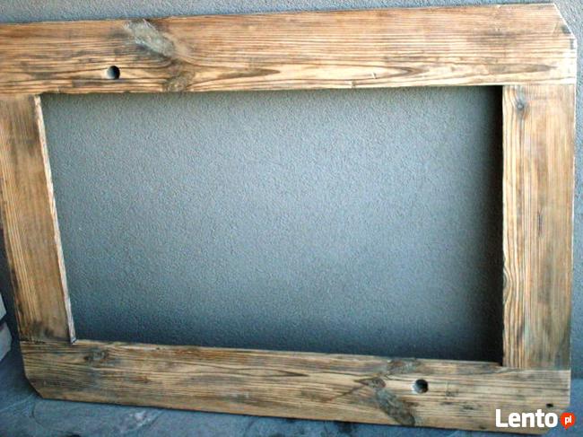 Stare okno retro, loft, ogrodzenie, lustro, altana 99x70