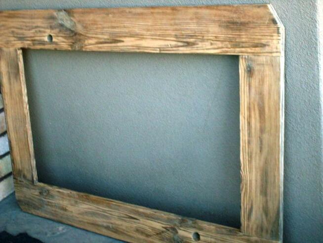 Stare okno retro, loft, ogrodzenie, lustro, altana 99x70