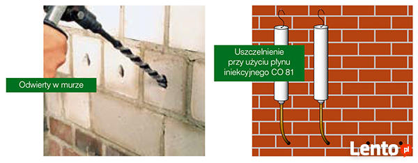 Osuszanie hydroizolacje iniekcja krystaliczna RZESZOW OKOLIC