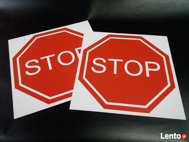 ZNAK TABLICA STOP