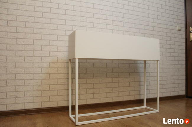 biała donica nowoczesna ,producent Belsoo