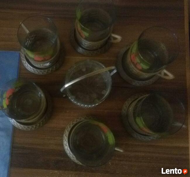 Zestaw szklanek do herbaty