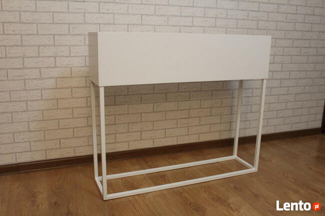 biała donica nowoczesna ,producent Belsoo