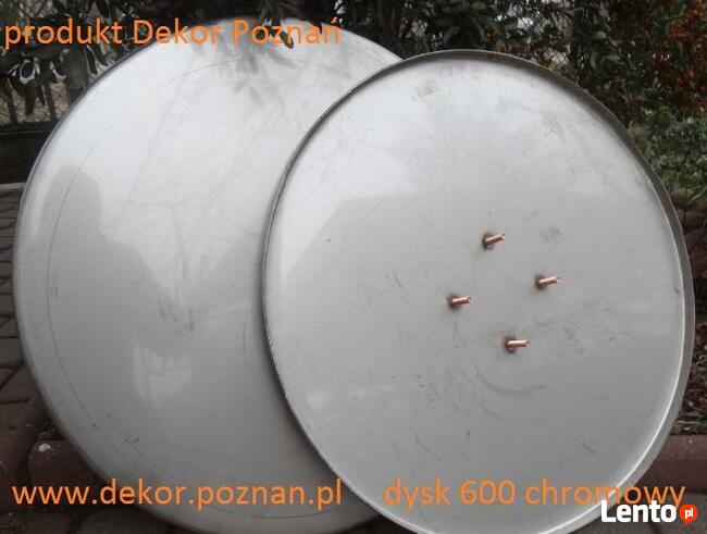 Dyski do białego betonu, chromowe 900mm i inne