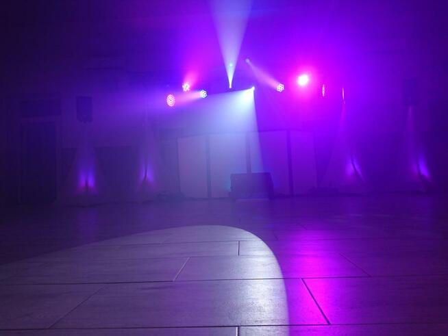 DJ/Wodzirej,doświetlenie sali,napis LOVE