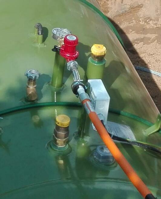 Zbiornik 2700 litrów na gaz propan lub propan butan -NOWY