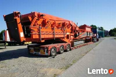 Transport Maszyn Rolniczych Budowlanych Niskopodwoziowy