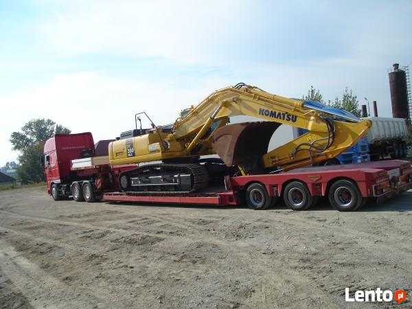Transport Maszyn Rolniczych Budowlanych Niskopodwoziowy