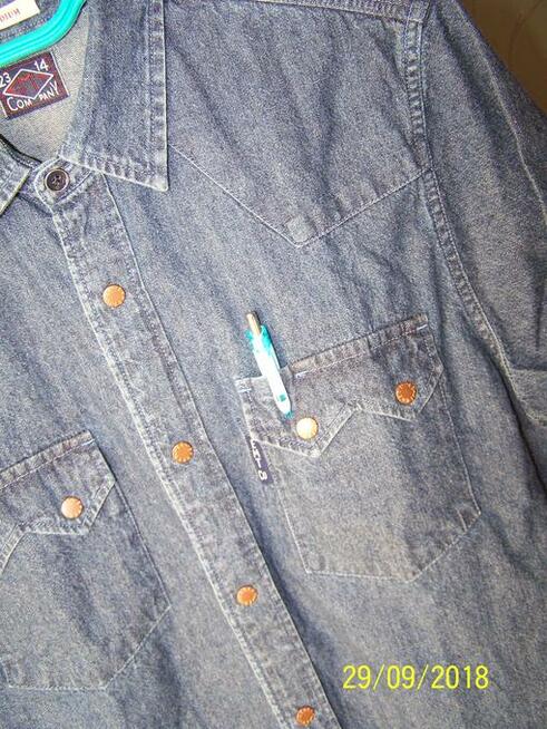 EMT COMPANY bluzka jeansowa