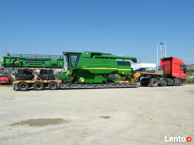 Transport Maszyn Rolniczych Budowlanych Niskopodwoziowy