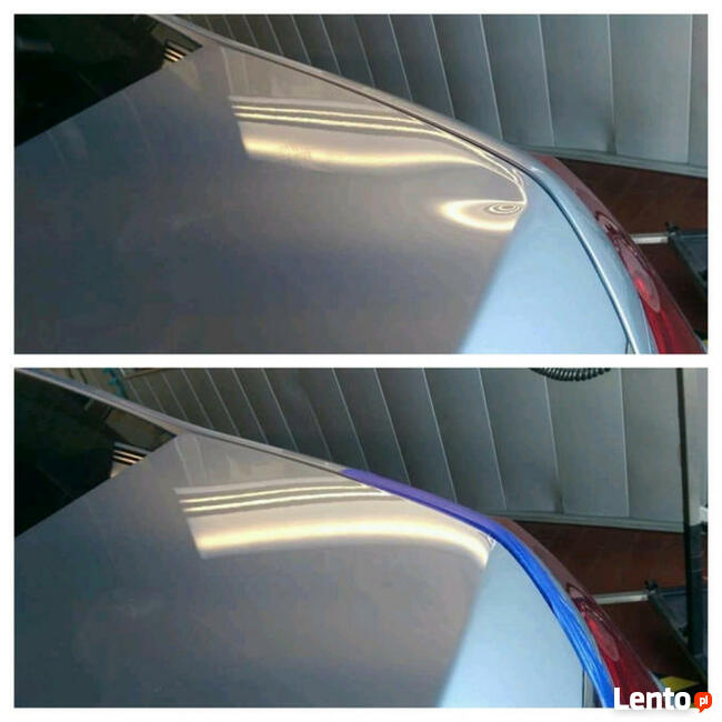 Usuwanie wgnieceń po gradzie