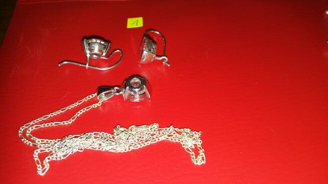 łańcuszek srebro 925 zawieszka kolczyki bransoletki prezent