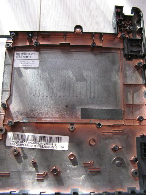 Obudowa góra dół ramka kamera zawiasy Asus eeePc X101CH X101