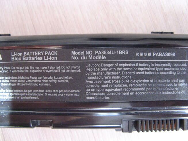 Bateria do Toshiba seria A, L i wiele innych PA3534U-1BRS