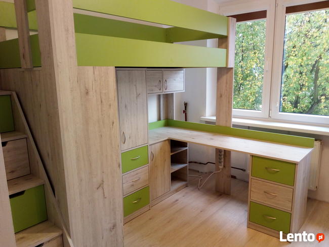 łóżka na antresoli - łóżka piętrowe