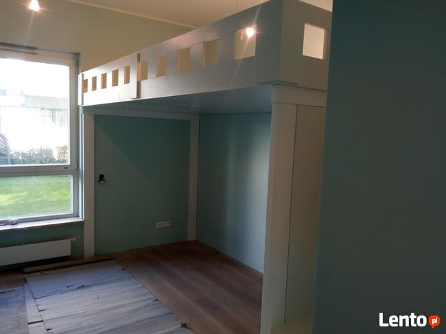 łóżka na antresoli - łóżka piętrowe