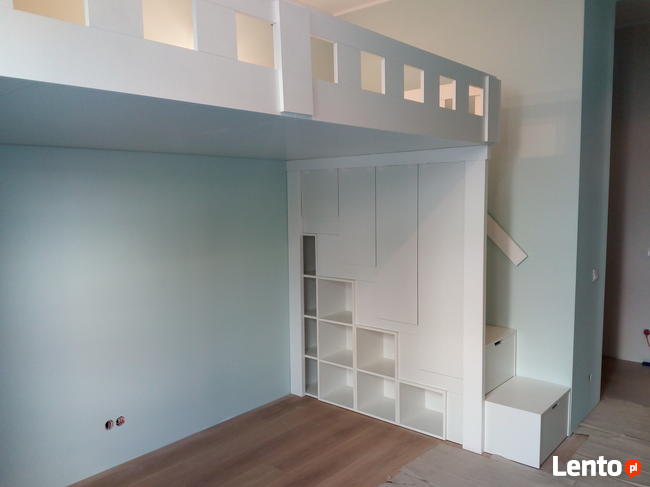 łóżka na antresoli - łóżka piętrowe