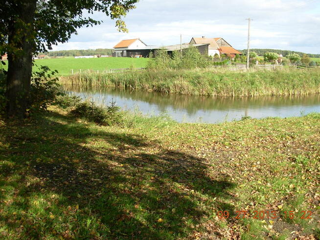 Sprzedam działkę ze stawem 3287 m2 Mazury