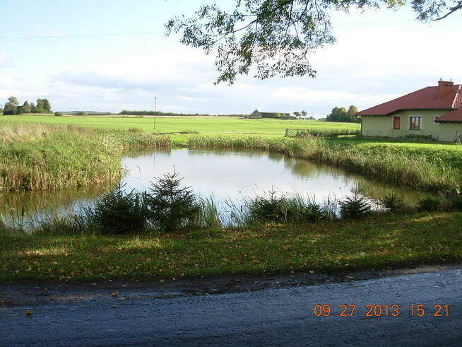 Sprzedam działkę ze stawem 3287 m2 Mazury