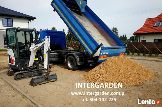 Usługi minikoparką wynajem minikoparki z operatorem