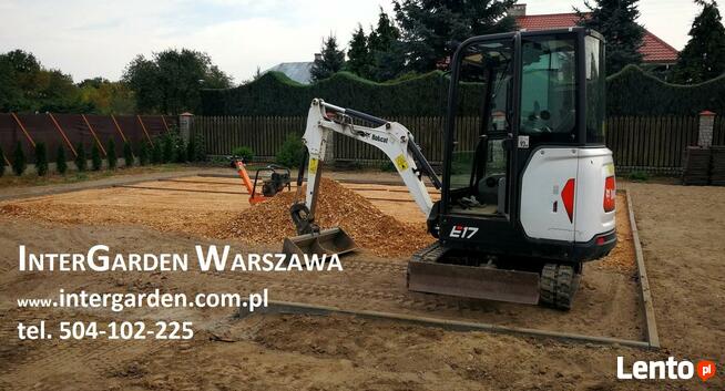 Usługi minikoparką wynajem minikoparki z operatorem