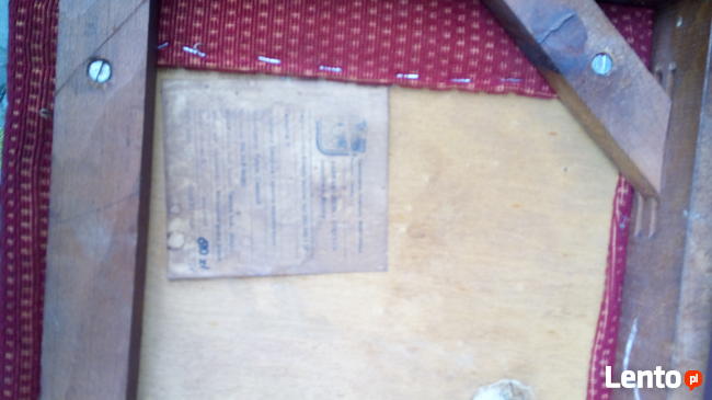 Krzesło PRL, Krzesła 6 szt.Meble PRL, Fotel PRL, Komody, Antyk