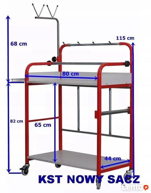 Wózek stojak lakierniczy wielofunkcyjny WZL
