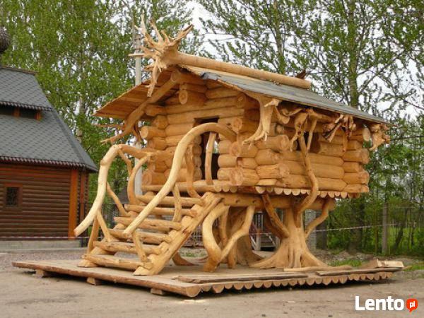 Ukraina. Produkcja domow z bali, montaz od 25 zl/m2, wiat