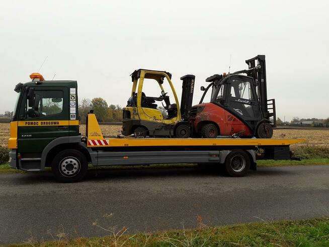 Wózek widłowy transport rak bułgar linde hyster gpw