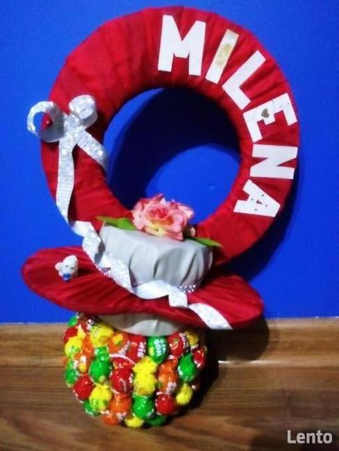 smoczek z cukierków