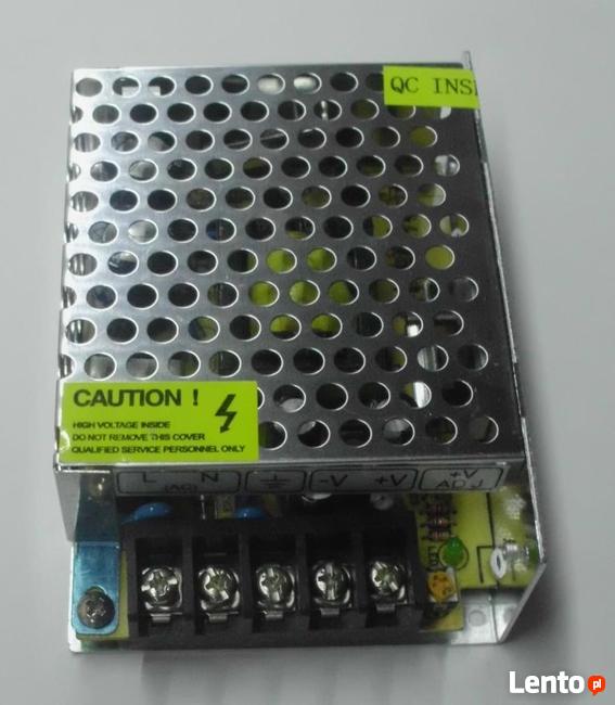 Zasilacz do sterowników schodowych taśm LED 12V 5A lub 8,5A