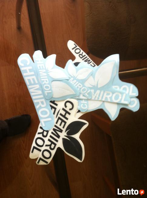 Wycinanie napisów, cięcie ploterem kształtów logo reklama